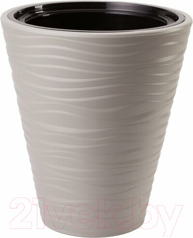 Изображение товара Кашпо Formplastic Sahara Dunes / 2720-051 (серо-бежевый)
