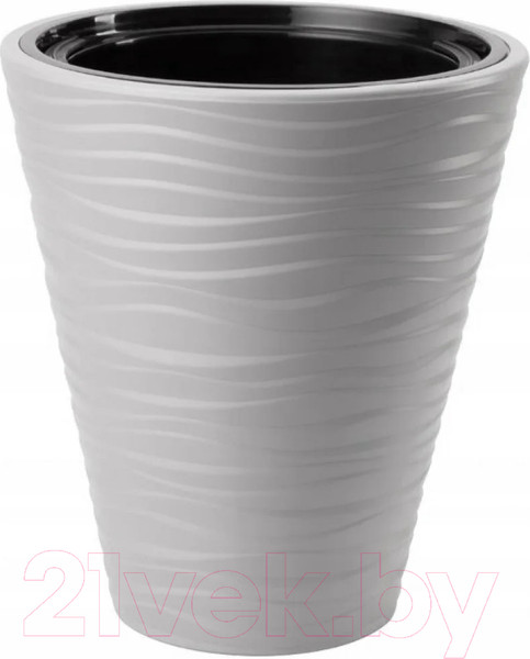 Изображение товара Кашпо Formplastic Sahara Dunes / 2720-055 (светло-серый)