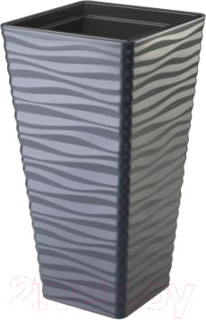 Изображение товара Кашпо Formplastic Sahara Dunes / 3960-014 (антрацит)