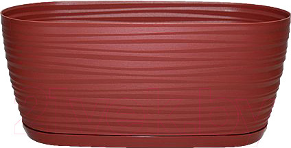 Изображение товара Кашпо Formplastic Sahara Petit / 3110-057 (марсала)