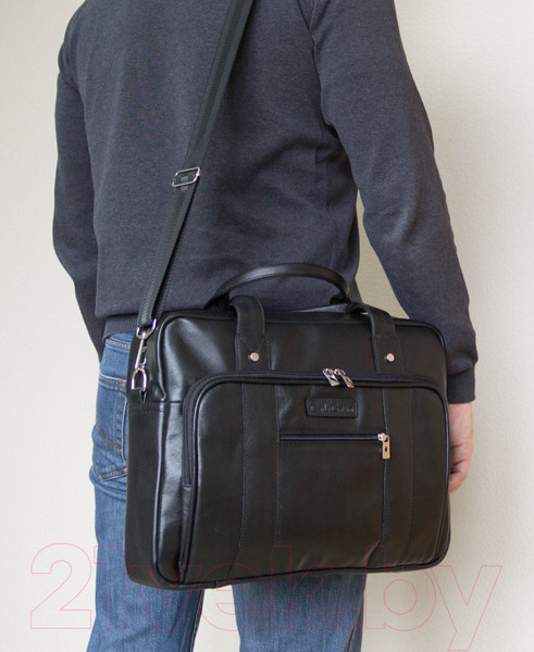 Изображение товара Сумка для ноутбука Carlo Gattini Classico Rivoli 1004-01 (черный)