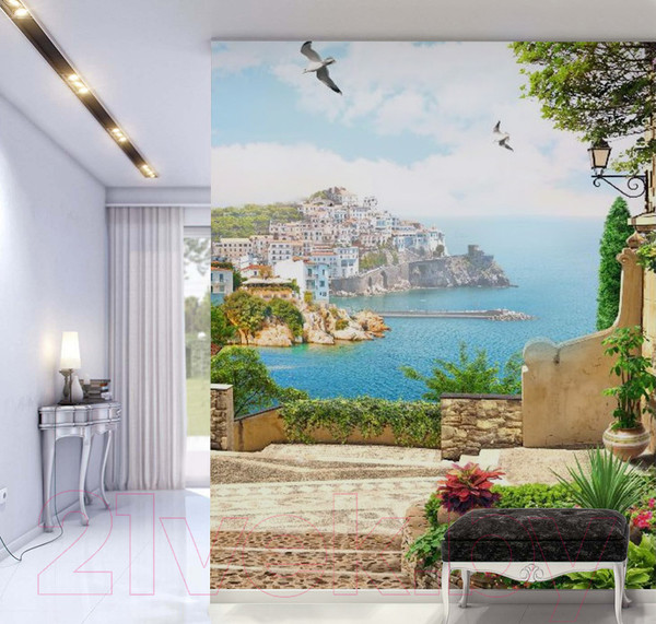 Изображение товара Фотообои листовые Citydecor Фреска Италия 3D (200x254)