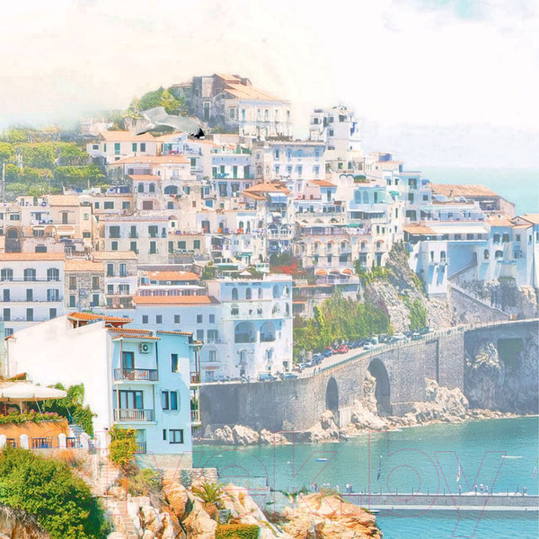 Изображение товара Фотообои листовые Citydecor Фреска Италия 3D (200x254)