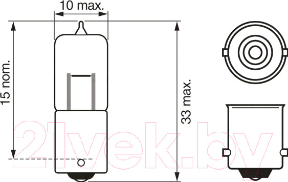 Изображение товара Автомобильная лампа Bosch 1987302233