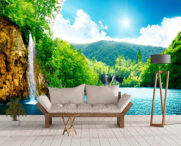 Изображение товара Фотообои листовые Citydecor Тропический водопад (300x150)
