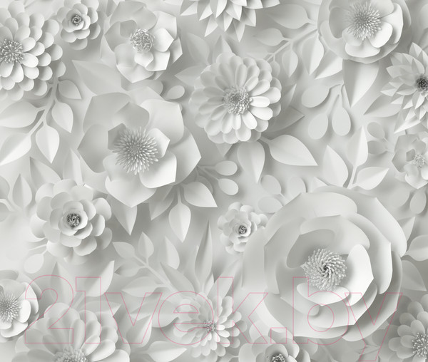 Изображение товара Фотообои листовые Citydecor Цветы модерн 3D (300x254)