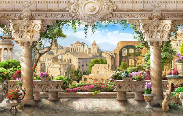 Изображение товара Фотообои листовые Citydecor Античная фреска (400x254)