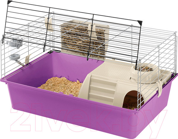 Изображение товара Клетка для грызунов Ferplast Cavie 15 Tris / 57077470 (фиолетовый)
