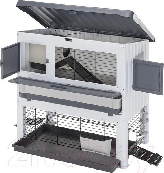 Изображение товара Клетка для грызунов Ferplast Grand Lodge 120 Plus / 57087800 (серый)