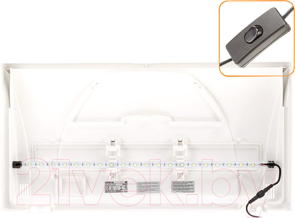 Изображение товара Аквариум Ferplast Capri 50 Led / 65015111 (40л, белый)