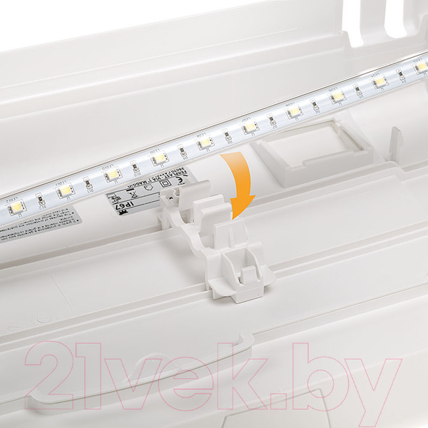Изображение товара Аквариум Ferplast Capri 50 Led / 65015111 (40л, белый)