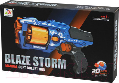 Изображение товара Бластер игрушечный Наша игрушка С мягкими пулями / ZC7092