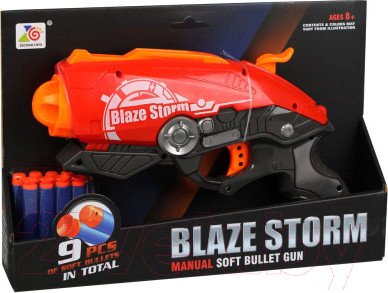 Изображение товара Бластер игрушечный Наша игрушка С мягкими пулями / ZC7099