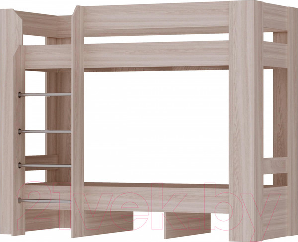 Изображение товара Двухъярусная кровать Памир София 800 (ясень шимо светлый)