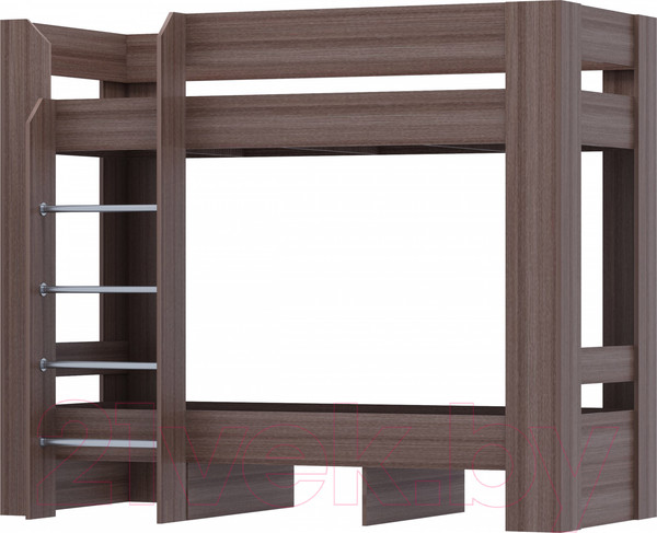 Изображение товара Двухъярусная кровать Памир София 800 (ясень шимо темный)