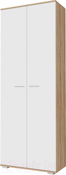 Изображение товара Шкаф Памир Италия ШК-800 (дуб сонома/белый глянец)