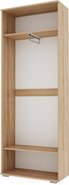 Изображение товара Шкаф Памир Италия ШК-800 (дуб сонома/белый глянец)
