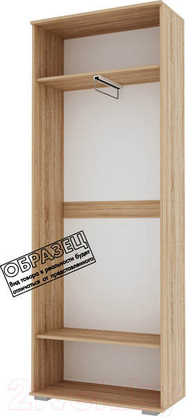 Изображение товара Шкаф Памир Италия ШК-800 (ясень шимо темный/ясень шимо светлый)