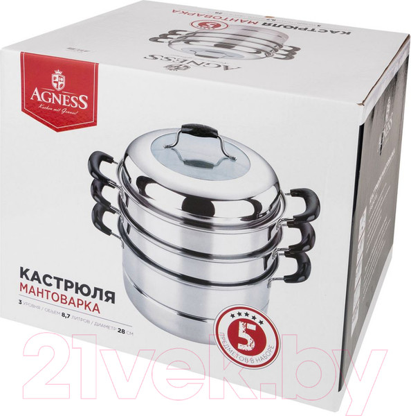 Изображение товара Мантоварка Agness 933-002
