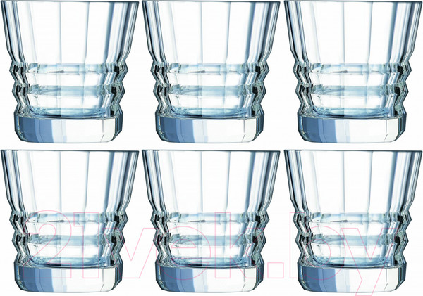 Изображение товара Набор стаканов Cristal d'Arques Architecte / Q4353 (6шт)