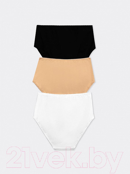 Изображение товара Комплект женских трусов Mark Formelle 412075-3 (р.118, черный)