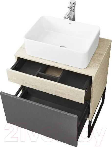 Изображение товара Тумба под умывальник Акватон Лофт Урбан 65 (1A254001LQX60)