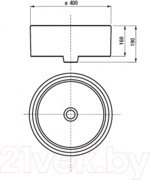 Изображение товара Тумба с умывальником Акватон Лофт Урбан 65 (1A2540K3LQX60)