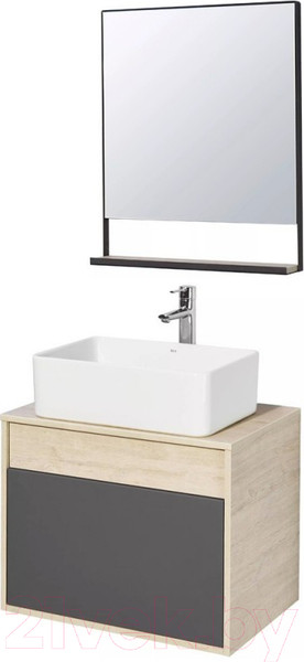 Изображение товара Тумба с умывальником Акватон Лофт Урбан 65 (1A2540K2LQX60)