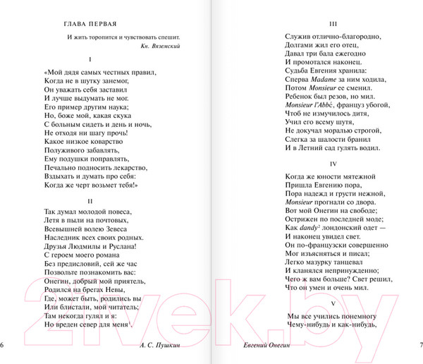 Изображение товара Книга АСТ Евгений Онегин (Пушкин А. С.)