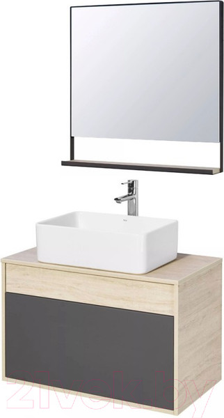 Изображение товара Тумба с умывальником Акватон Лофт Урбан 80 (1A2476K2LQX60)