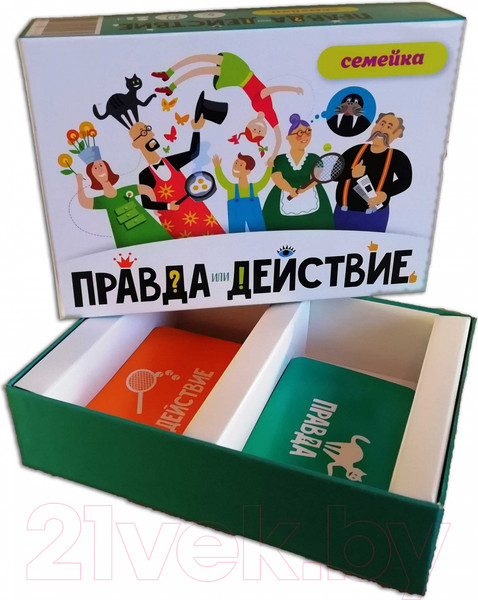 Изображение товара Настольная игра Хэппибанч Правда или действие. Семейка / 7H19-PDF