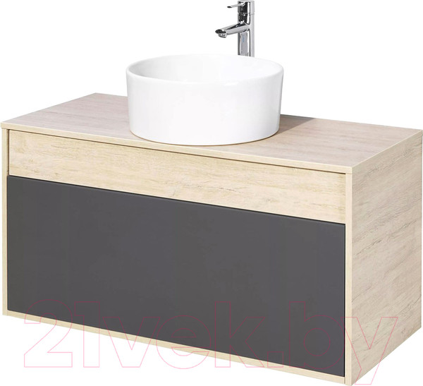 Изображение товара Тумба с умывальником Акватон Лофт Урбан 100 (1A2477K3LQX60)