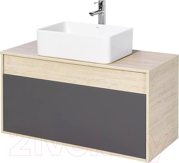 Изображение товара Тумба с умывальником Акватон Лофт Урбан 100 (1A2477K2LQX60)