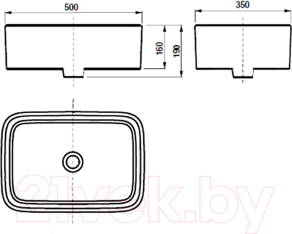 Изображение товара Тумба с умывальником Акватон Лофт Урбан 100 (1A2477K2LQX60)