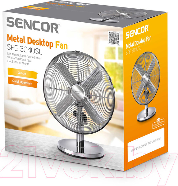 Изображение товара Вентилятор Sencor SFE 3040SL