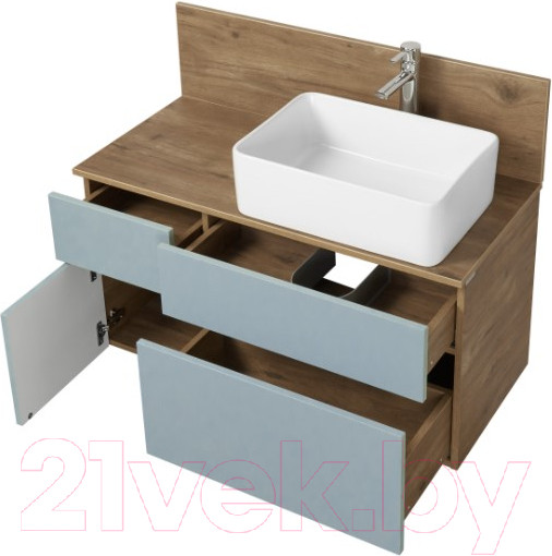 Изображение товара Тумба под умывальник Акватон Мишель 100 (1A256901MIX30)