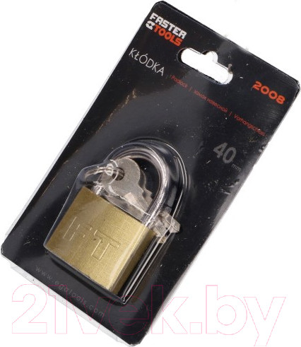 Изображение товара Замок навесной Faster Tools 2008