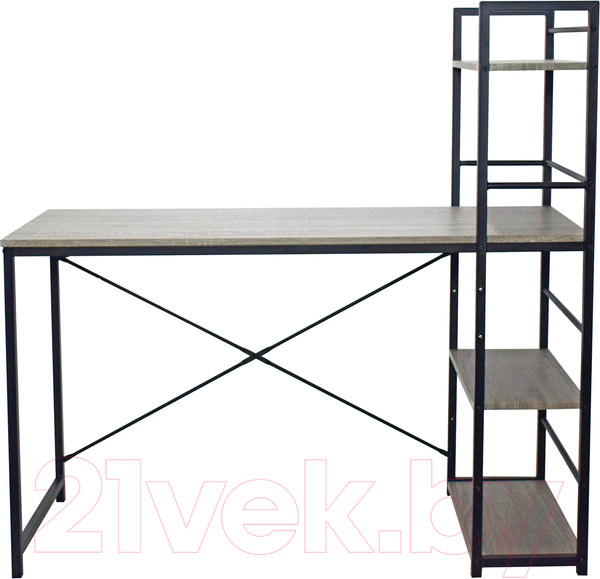 Изображение товара Стол-стеллаж Brabix Loft Cd-005 / 641222 (дуб антик)