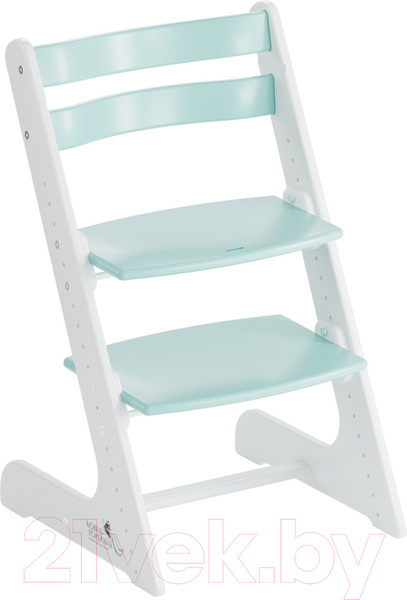 Изображение товара Стул детский Конек Горбунек Комфорт (белый/мятный)