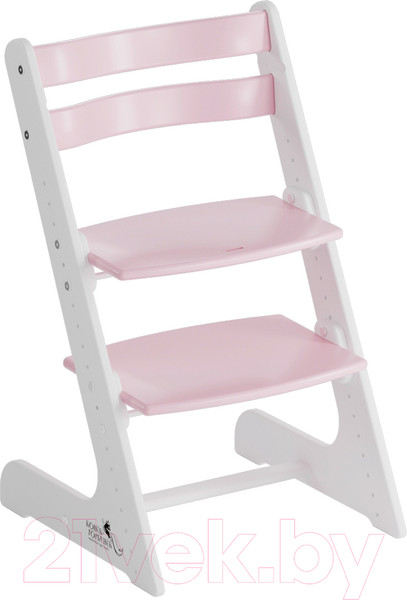 Изображение товара Стул детский Конек Горбунек Комфорт (белый/сакура)