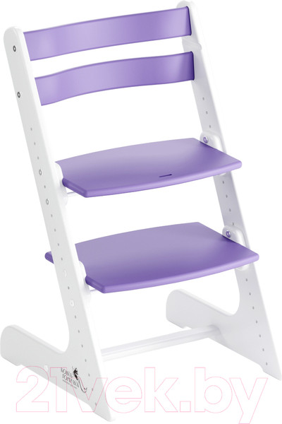 Изображение товара Стул детский Конек Горбунек Комфорт (белый/сиреневый)