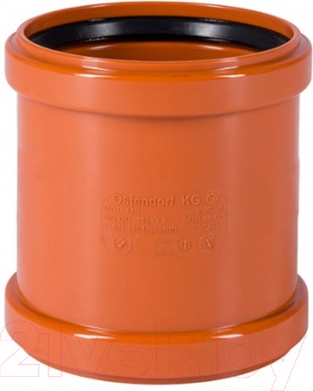 Изображение товара Муфта наружной канализации Ostendorf ПВХ 110 / 220500
