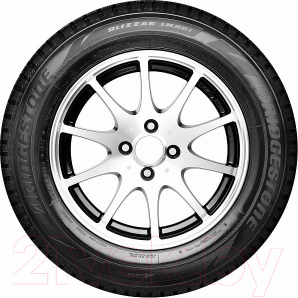 Изображение товара Зимняя шина Bridgestone Blizzak LM001 225/60R18 104H Run-Flat