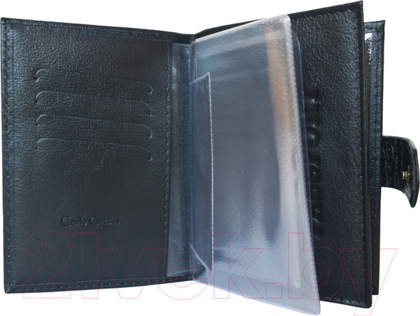 Изображение товара Чехол для документов Carlo Gattini Classico Loricco 7407-01 (черный)