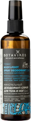 Изображение товара Дезодорант-спрей Botavikos Aromatherapy Tonic Минеральный (100мл)