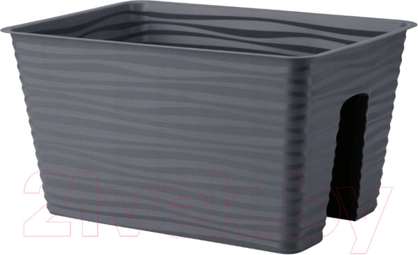 Изображение товара Кашпо Formplastic Sahara / 4460-014 (антрацит)