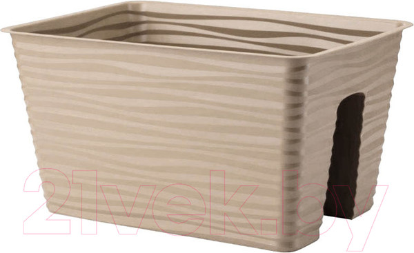 Изображение товара Кашпо Formplastic Sahara / 4450-051 (серо-бежевый)