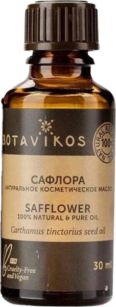 Изображение товара Масло косметическое Botavikos Сафлора 100% (30мл)