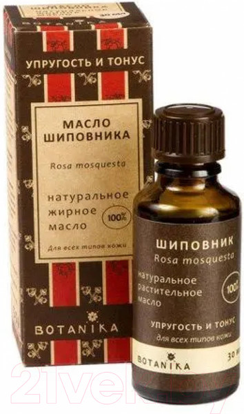 Изображение товара Масло косметическое Botavikos Шиповник 100% (30мл)