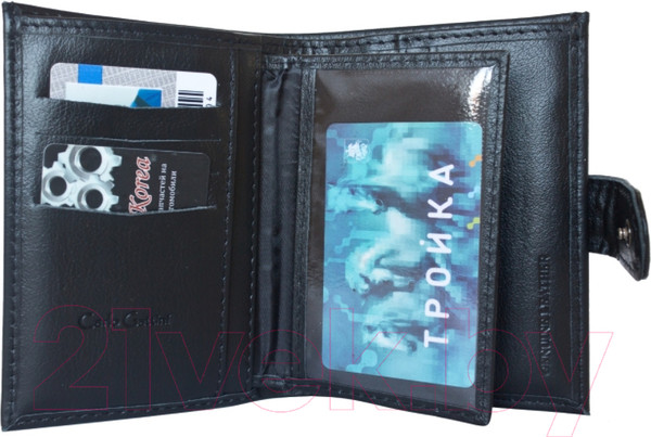 Изображение товара Портмоне Carlo Gattini Classico Aringo 7410-01 (черный)